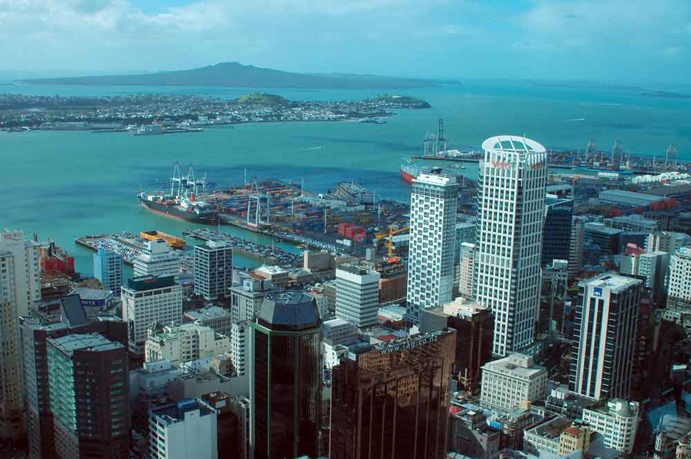 12 - Nueva Zelanda - Auckland, panoramica desde la Sky Tower